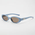 Blue Oval Retro Sunglasses – eyewear (view 1)