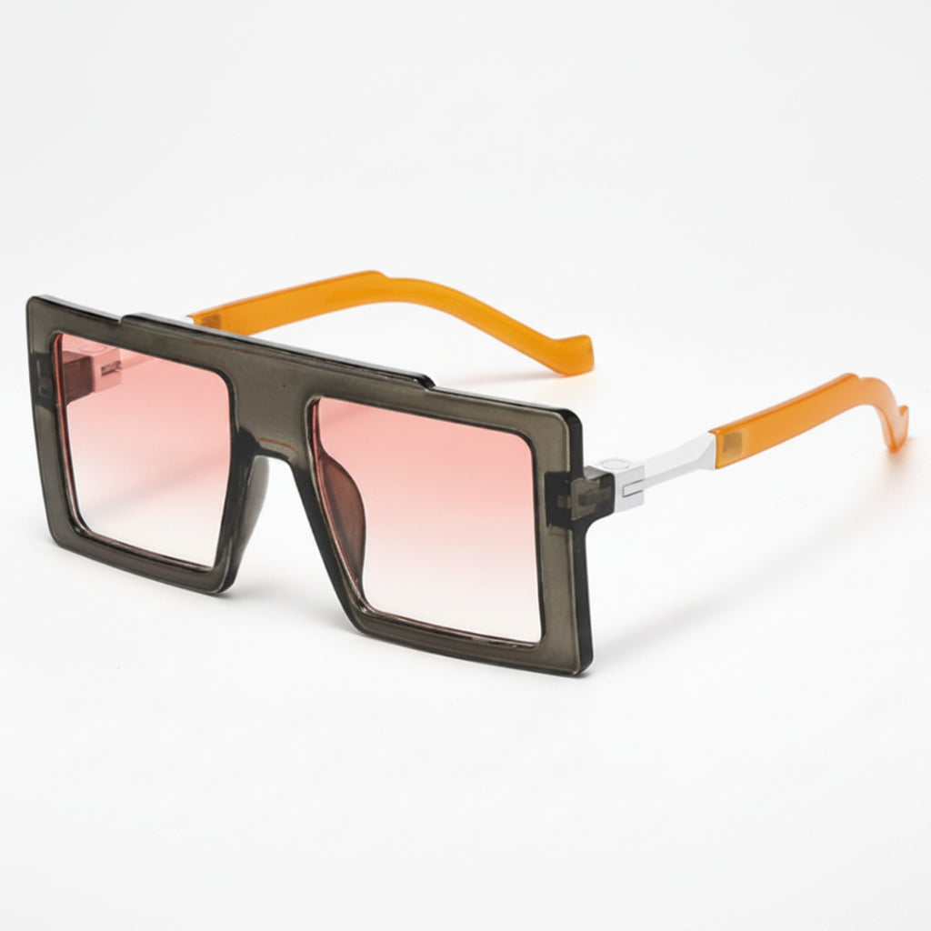 Square Oversized Gradient Pink Sunglasses – eyewear (view 1)