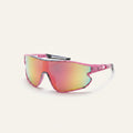 Trendy Mirrored Sport Sunglasses – eyewear (view 1)