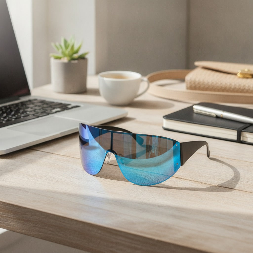 Oversized Shield Sunglasses – eyewear (view 3)