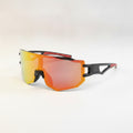 Stylish Mirror Shield Sunglasses – eyewear (view 1)