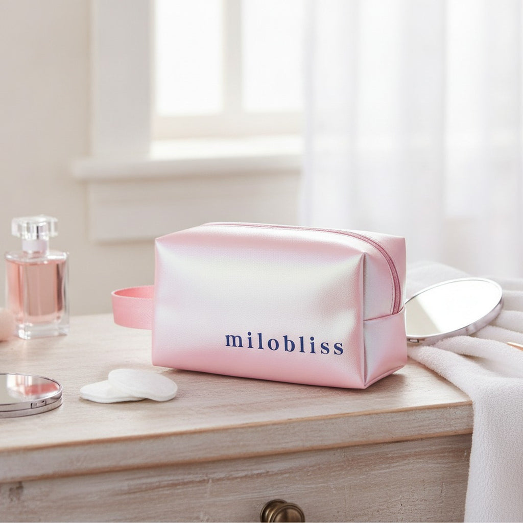 Milobliss Iridescent Cosmetic Pouch – bags & wallets (view 3)