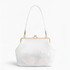 Candy Color Jelly Shoulder Bag - White – bags & wallets (view 1)