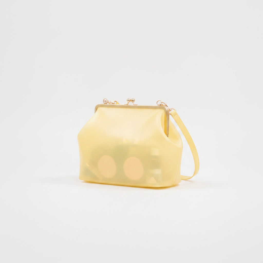 Candy Color Jelly Shoulder Bag - Yellow – bags & wallets (view 1)