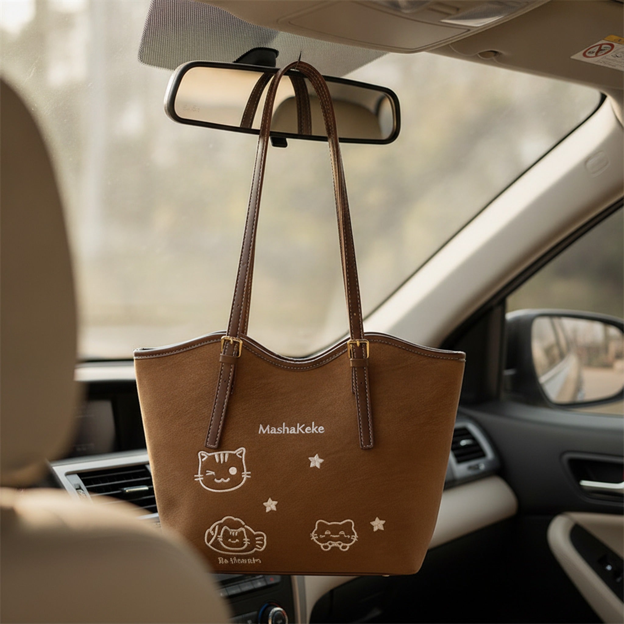 Brown Tote Bag TOTMM0006 – bags & wallets (view 3)