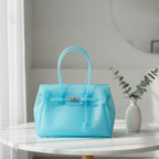 Clear TPU Jelly Tote Bag - Lakeblue – bags & wallets (view 2)