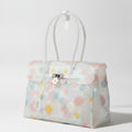 Polka Dot Jelly Tote Bag - Stripe – bags & wallets (view 1)
