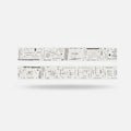 Sticky Notes Set with Geometric Design Patterns – stationery (view 1)