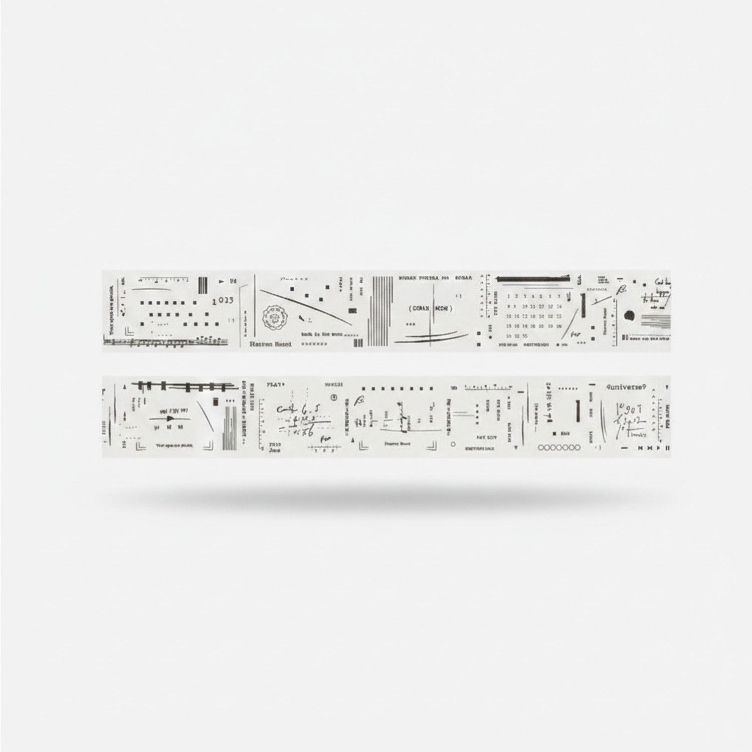Sticky Notes Set with Geometric Design Patterns