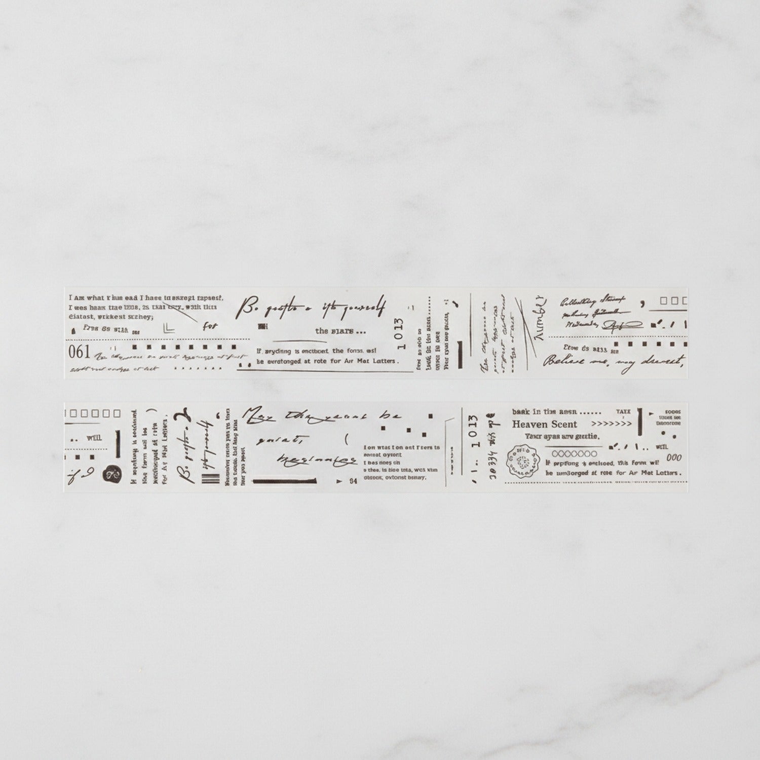 Vintage Aesthetic Washi Tape Collection Set