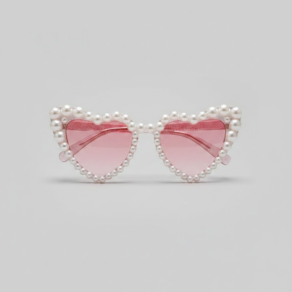Pearl Heart Tint Sunglasses - Metal Sprout #A03 #XA-5501 – eyewear (view 1)