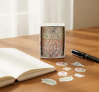 Floral Washi Tape Set - Botanical Design - SKU-1