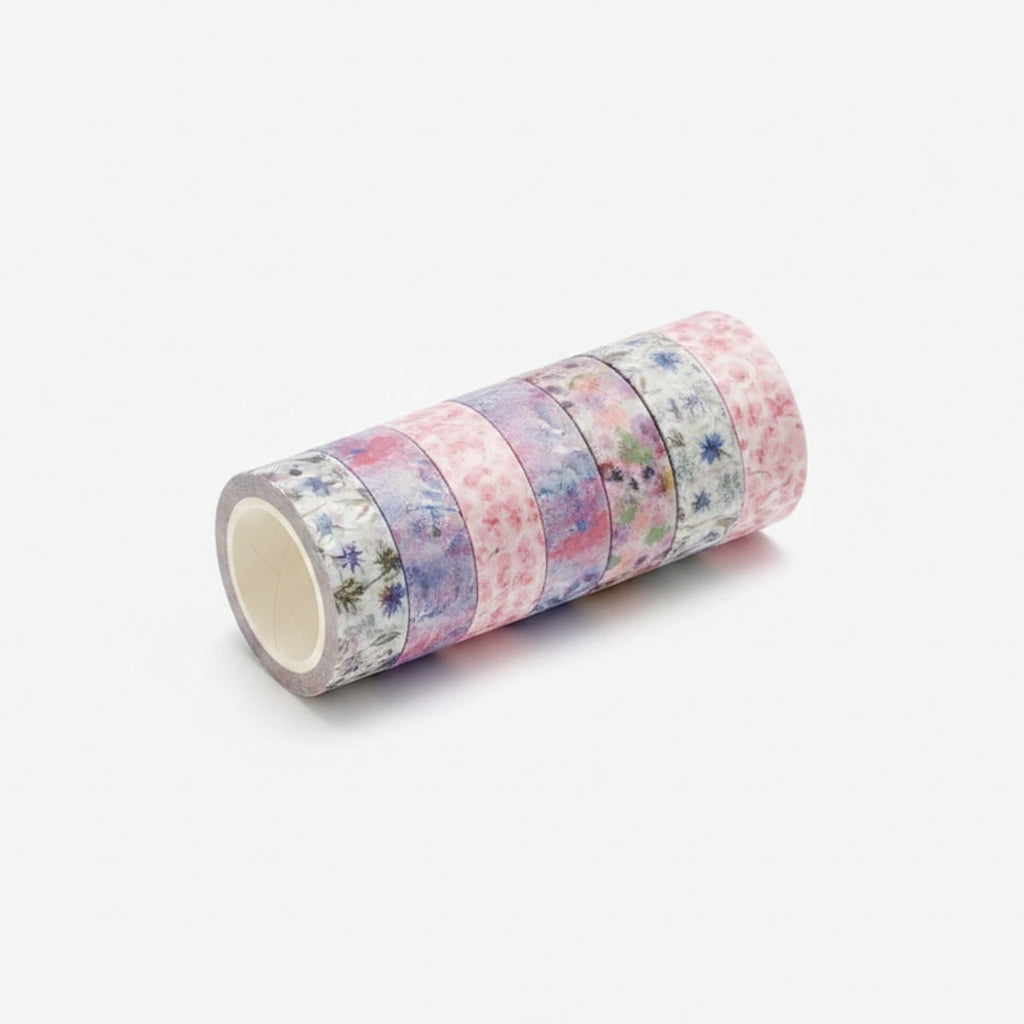 Floral Washi Tape Set - Botanical Design - SKU-3