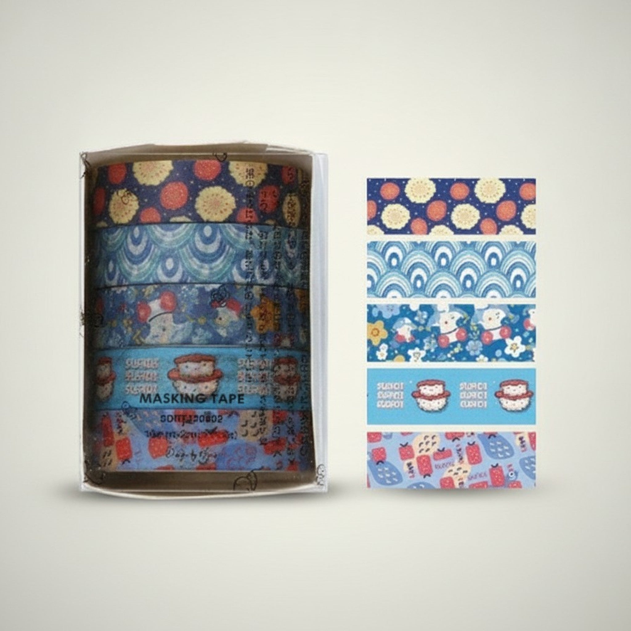 Japanese Themed Masking Tape Set – stationery (view 1)