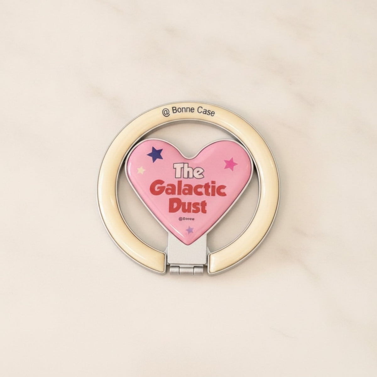 The Galactic Dust Heart Phone Grip - Blue