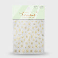 Gold Star Crystal Nail Sticker Set – Korean nail care (view 1)