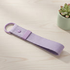 Fabric Keychain DIY Set - Purple / Purple Buckle