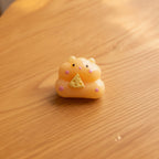 Cute Dessert Squishy Toy - Yellow Hamster