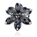 Crystal Rhinestone Hair Claw Clip - Gray – novelty & toys