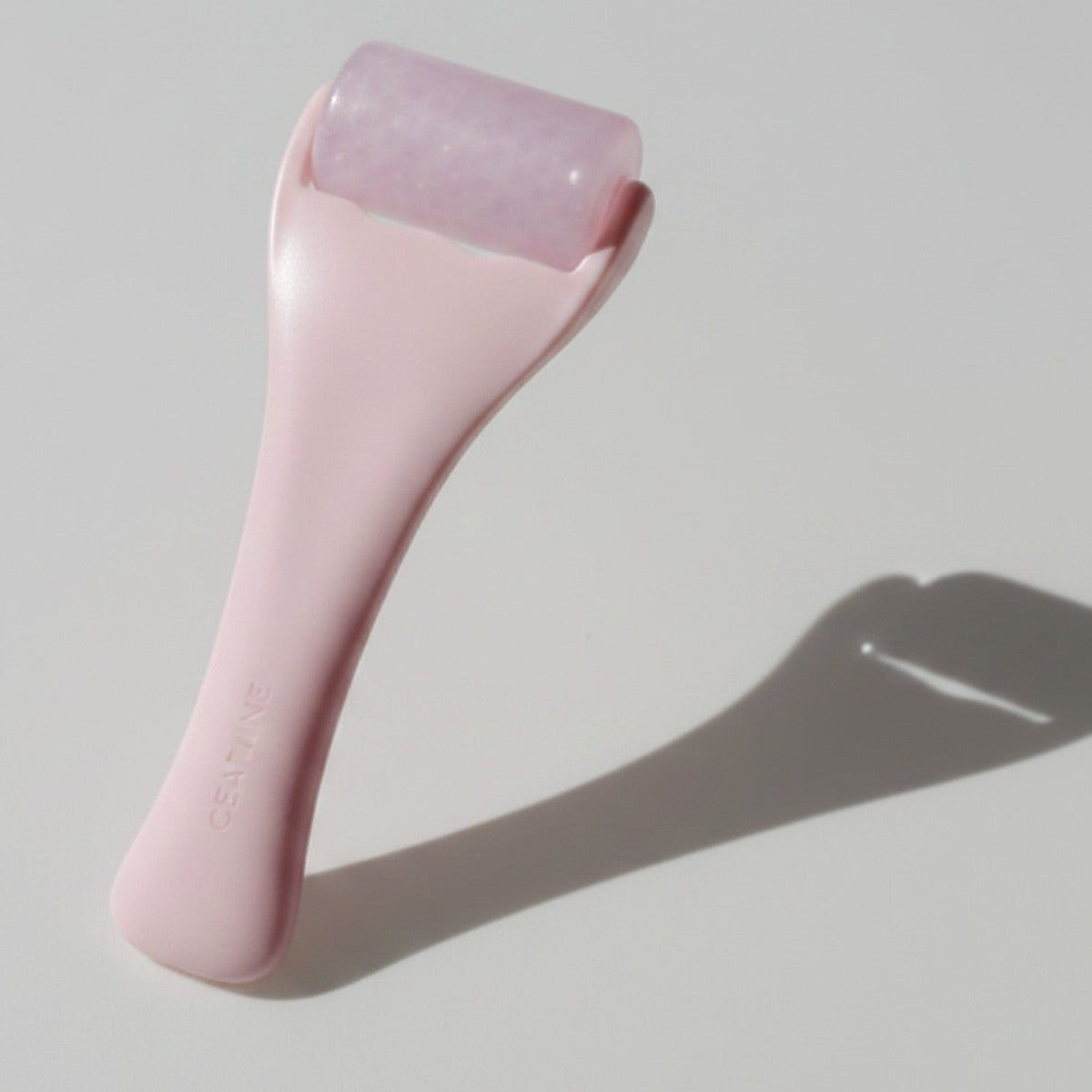Pink Jade Roller Face Massager Tool – Korean beauty tool (view 1)