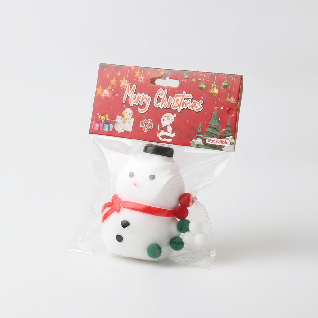 Merry Snowman Squishy Buddy