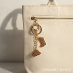 Western Charm Keychain Set - Bandana, Brown