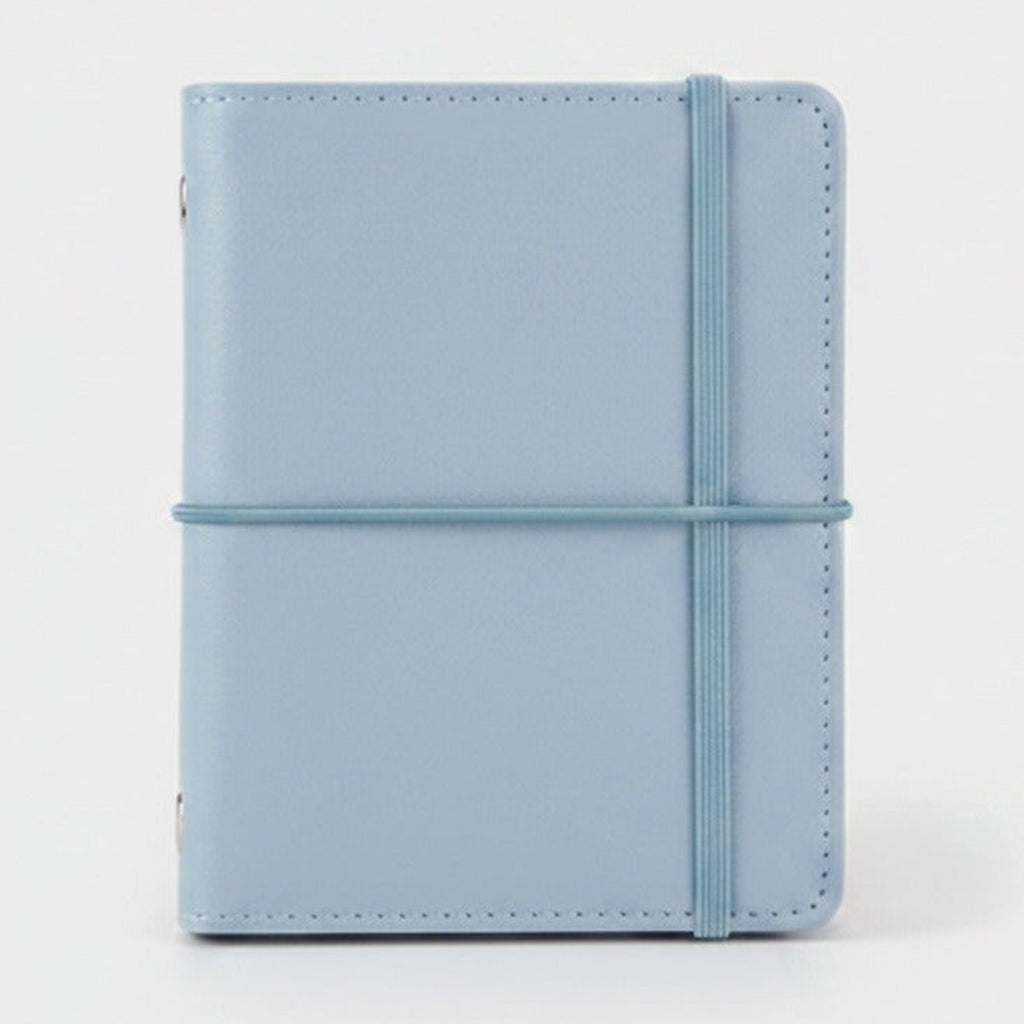 Light Blue Elastic Band Notebook Journal – stationery (view 1)