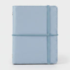 Light Blue Elastic Band Notebook Journal – stationery (view 1)