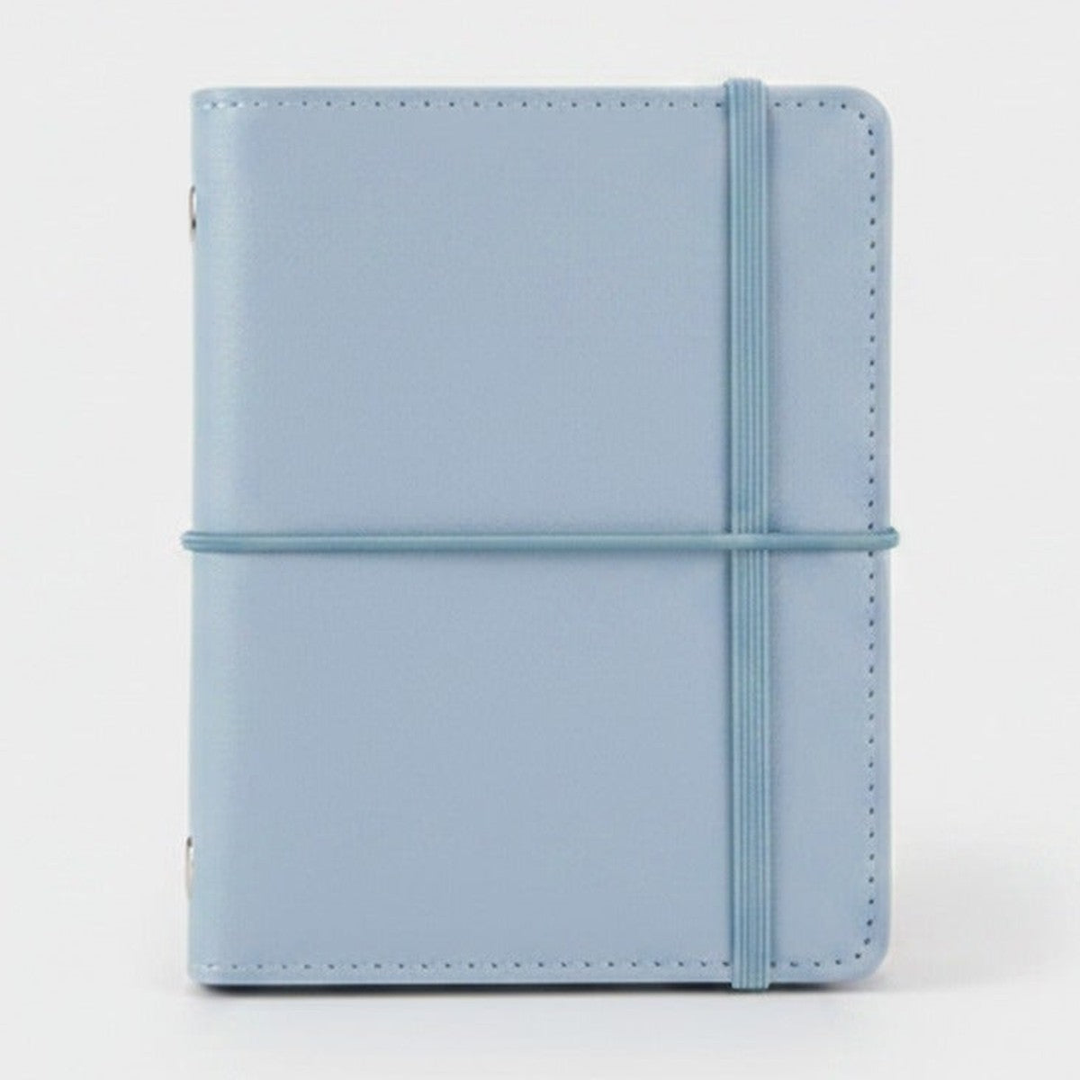 Light Blue Elastic Band Notebook Journal – stationery (view 1)