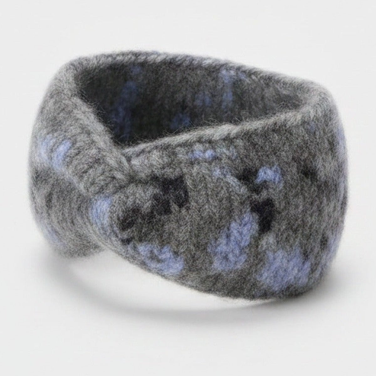 Speckled Knit Headband Flecked - Gray – hair accessories (view 1)