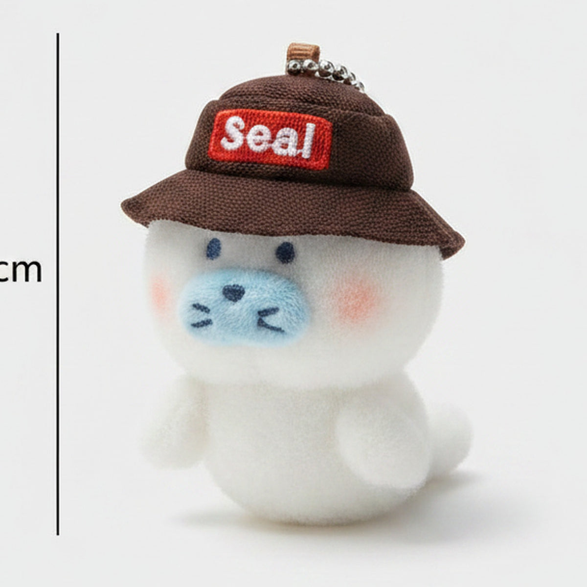 Hatted Seal Plush Keychain Pair – novelty & toys (view 1)