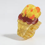 Gelato Drip Hair Claw - Tangerine Gelato
