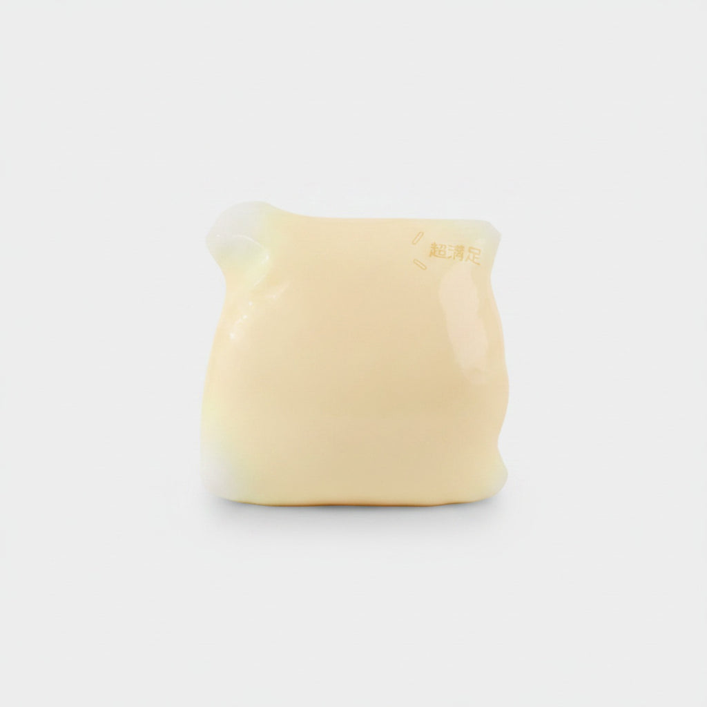 Squishy Cheese Ball Plush Butter Yellow