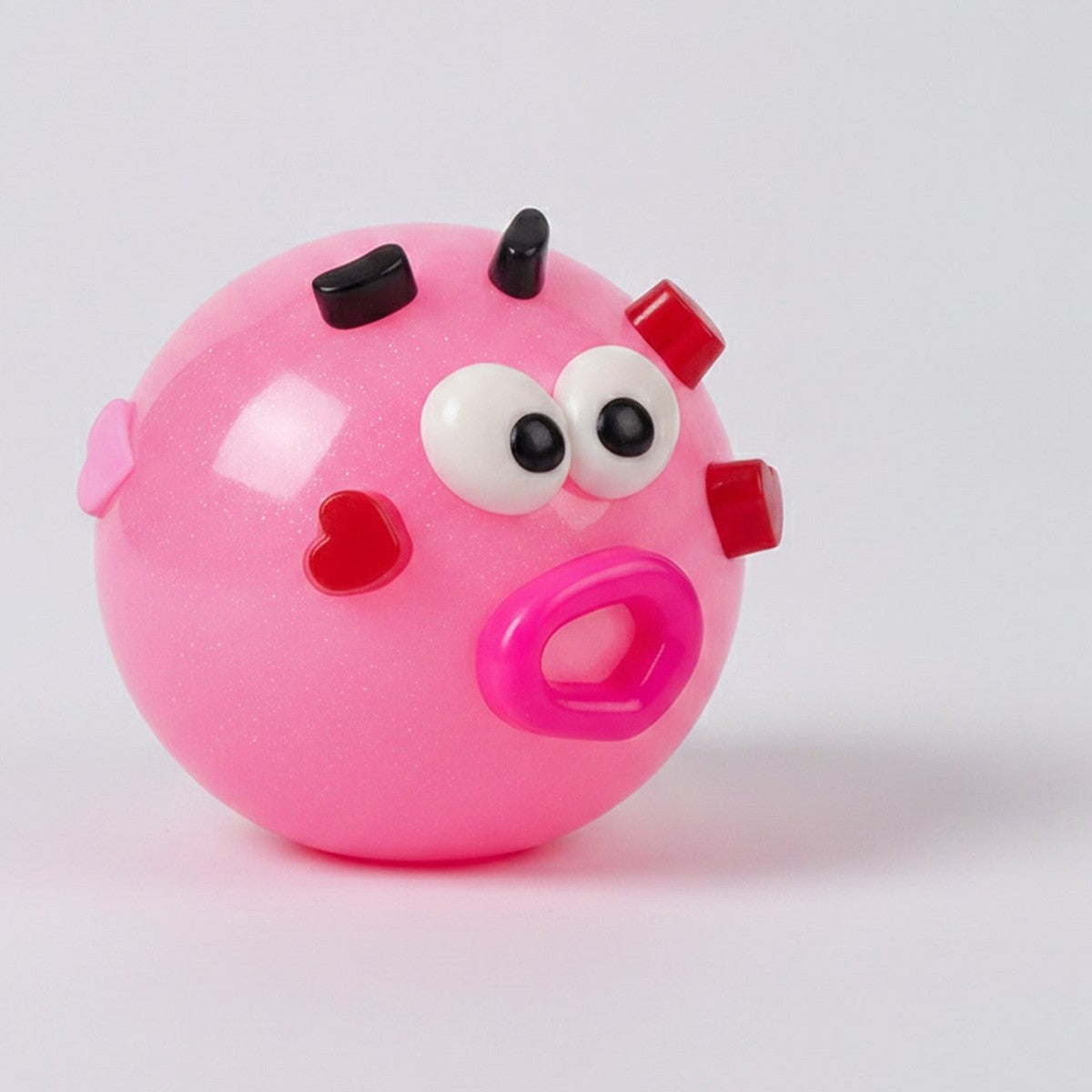 Squishy Pup Stress Ball - Pink