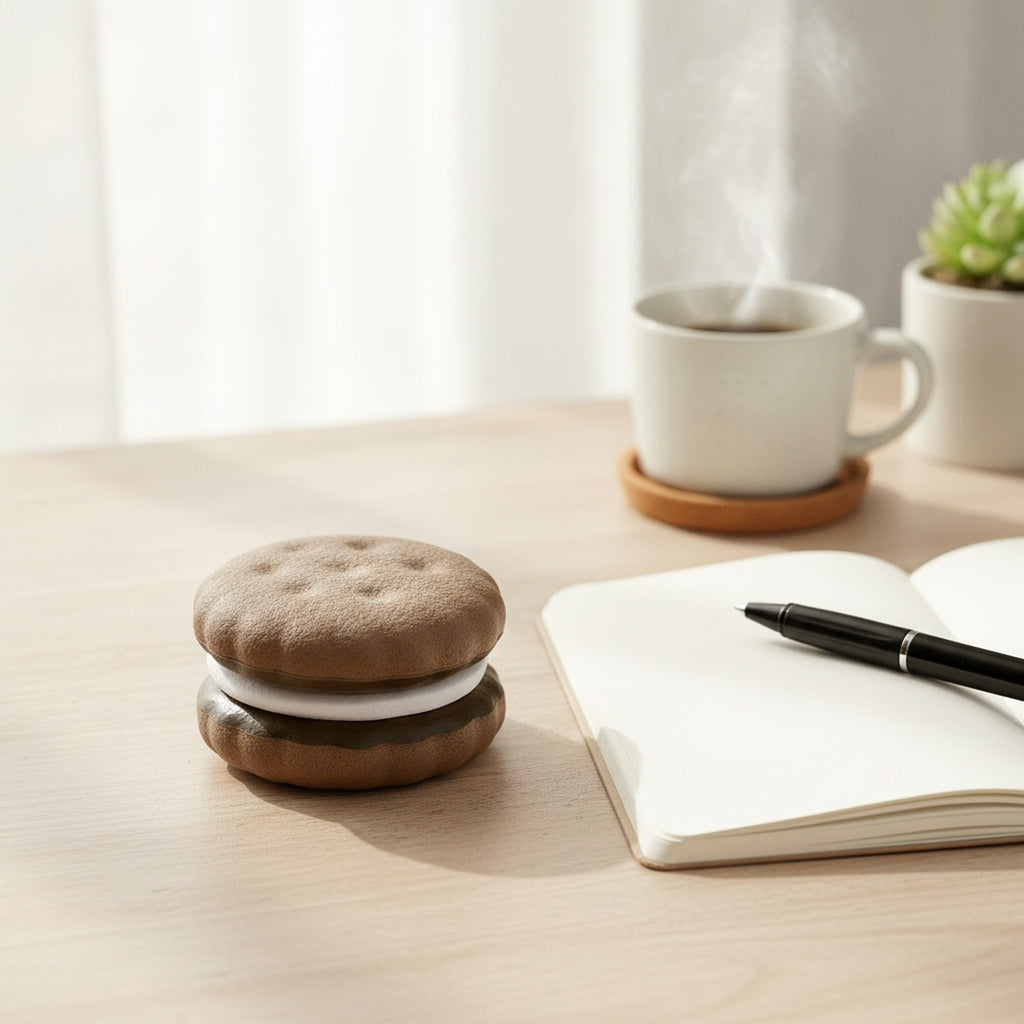S'mores Cookie Squishy - Brown