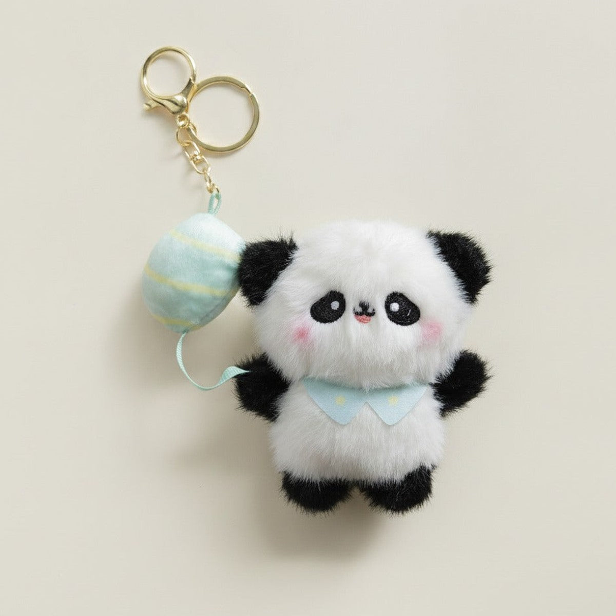 Cute Panda Plush Keychain – novelty & toys (view 1)