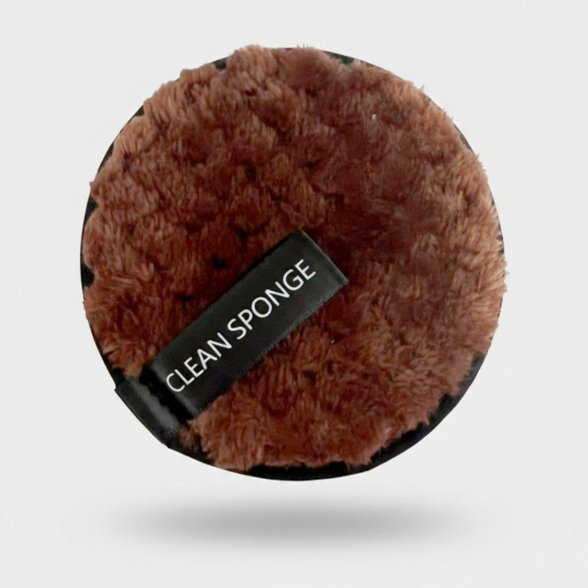 Fluffy Round Makeup Cleansing Sponge Puff – Korean beauty tool (view 1)