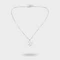 Silver Four-Leaf Clover Pendant Necklace – jewelry (view 1)