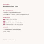 FORBEAUT Boost Curl Cream 150ml – Korean body / hair (view 3)