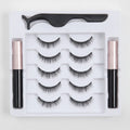 Magnetic False Eyelashes Set With Applicator – Korean beauty tool (view 1)