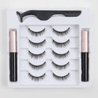 Magnetic False Eyelashes Set With Applicator – Korean beauty tool (view 1)