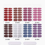 Glitter Nail Wraps - 12 Color Sparkle Set – Korean nail care (view 1)
