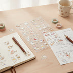 Black Cat Sticker Sheet Set - Golden Vibes