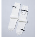 Slouchy Knee-High Socks - White