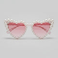 Pearl Heart Tint Sunglasses - Metal Sprout #A03 #XA-5501 – eyewear (view 1)