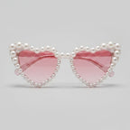 Pearl Heart Tint Sunglasses - Metal Sprout #A03 #XA-5501 – eyewear (view 1)