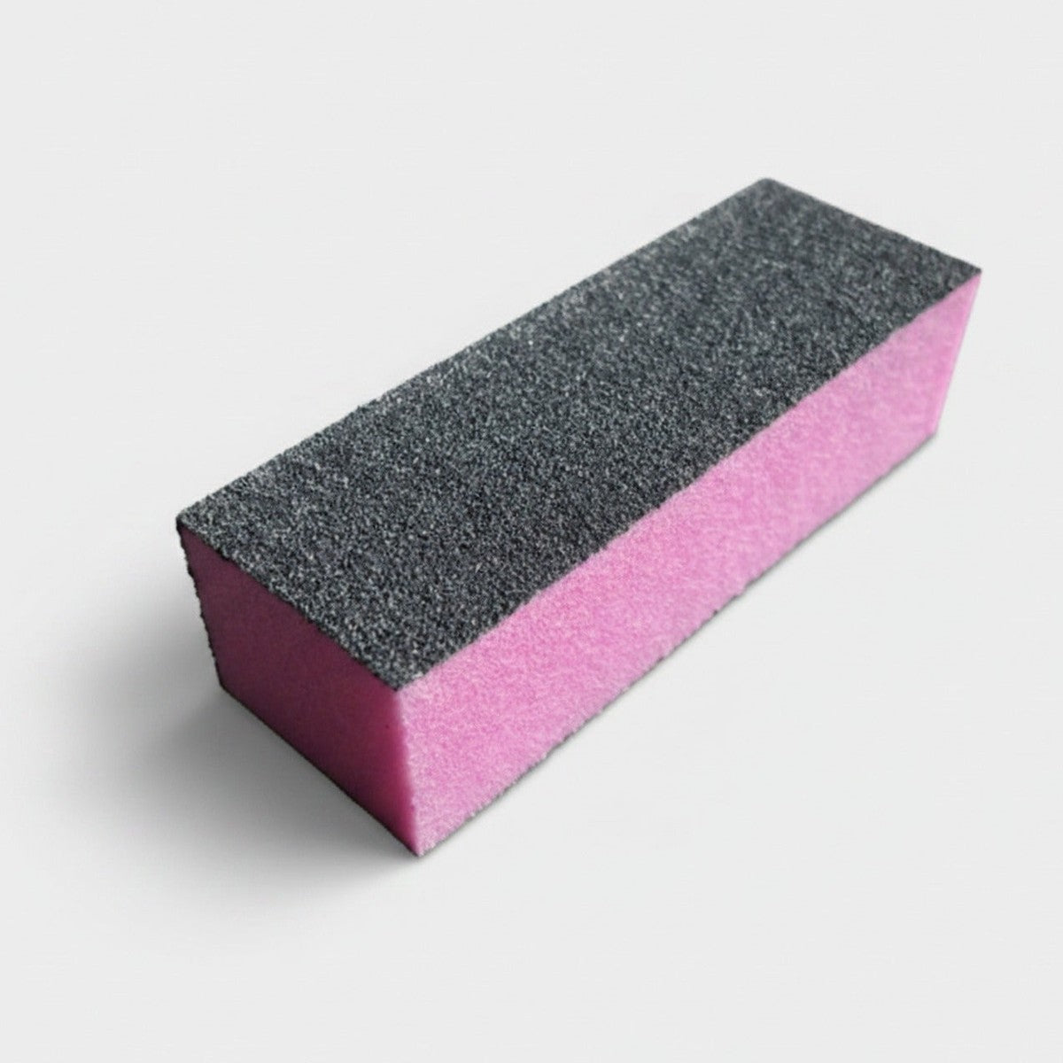 Pink Dual-Sided Nail Buffer Block – Korean nail care (view 1)