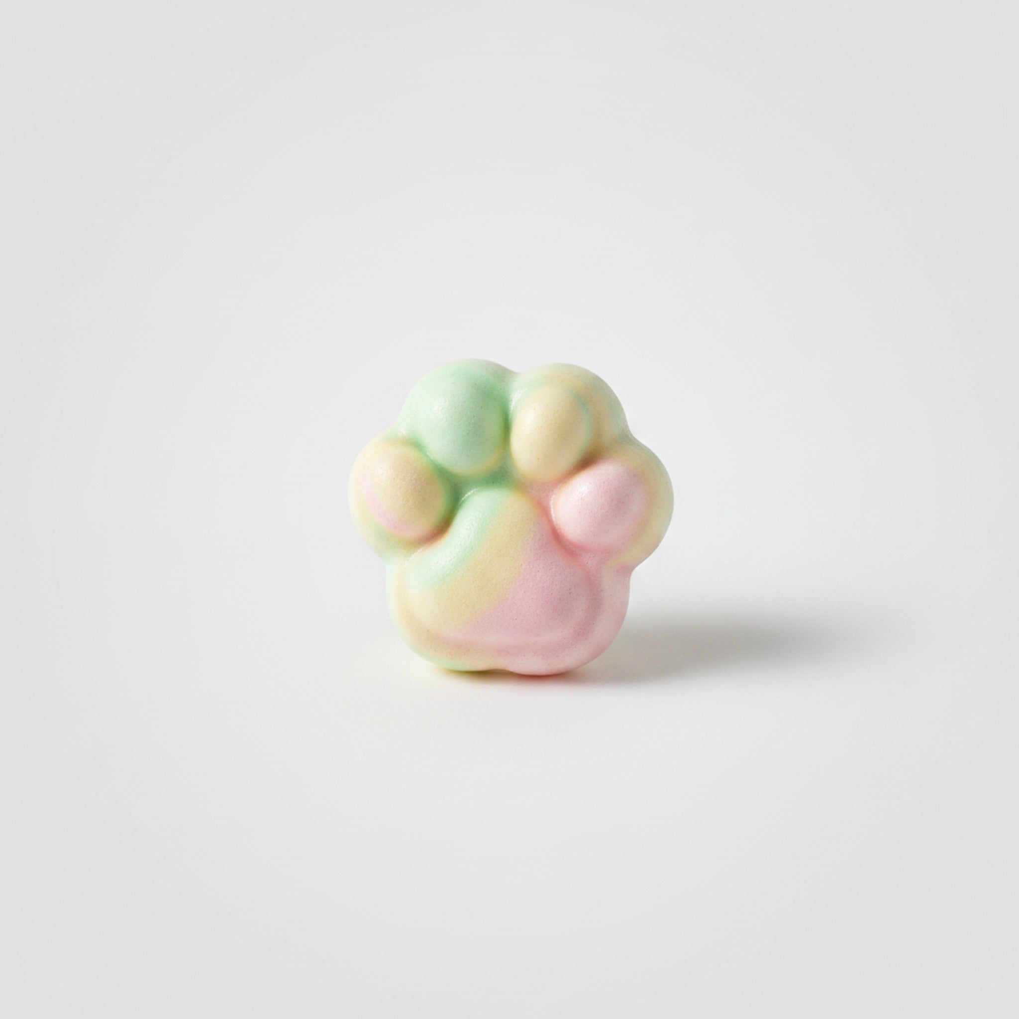 Pastel Swirl Donut Squishy - Blue Pink Swirl