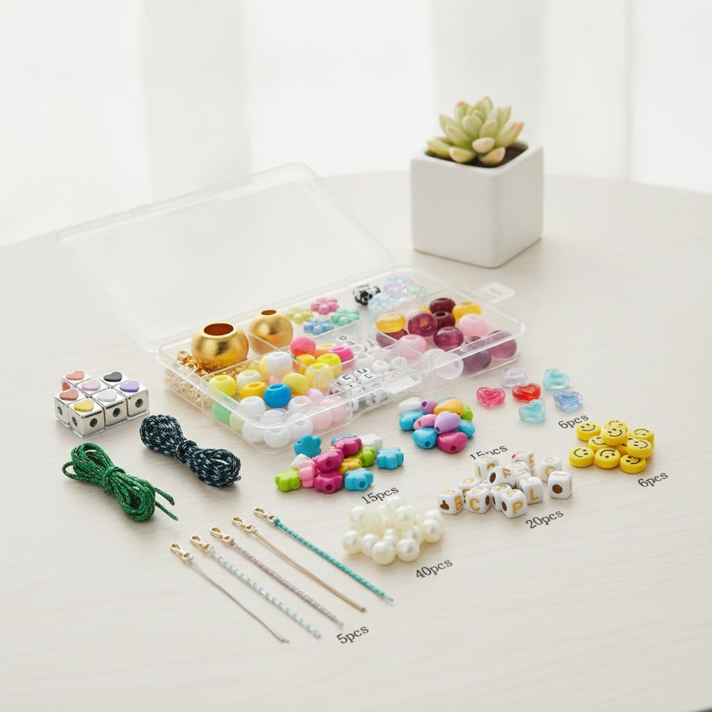 Beaded Keychain DIY Kit