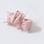 Velvet Bow Hair Claw Clip - Pink Butterfly Bow Hair Clip – hair accessories (view 1)